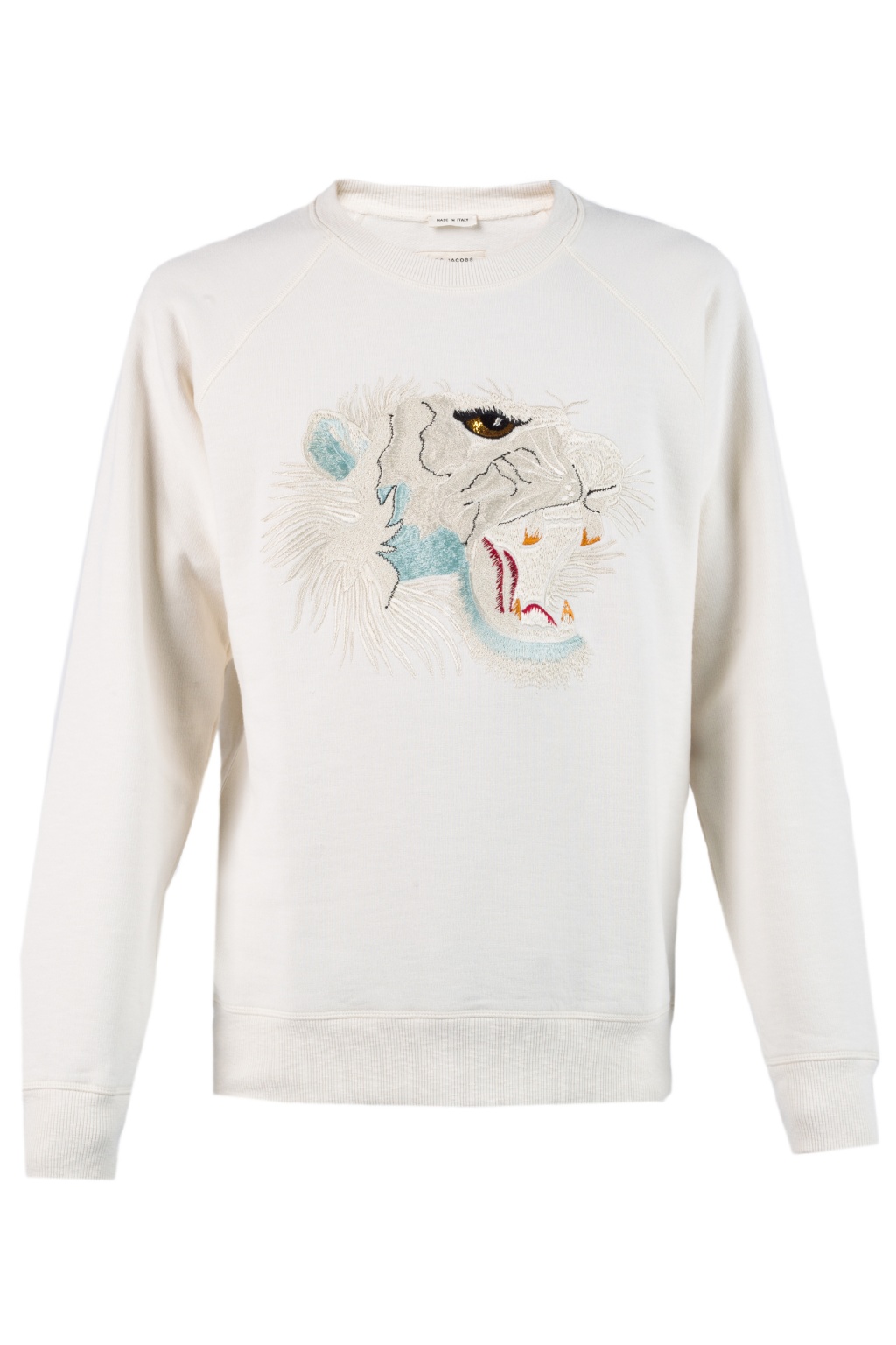 White Embroidered Sweatshirt Marc Jacobs Vitkac GB